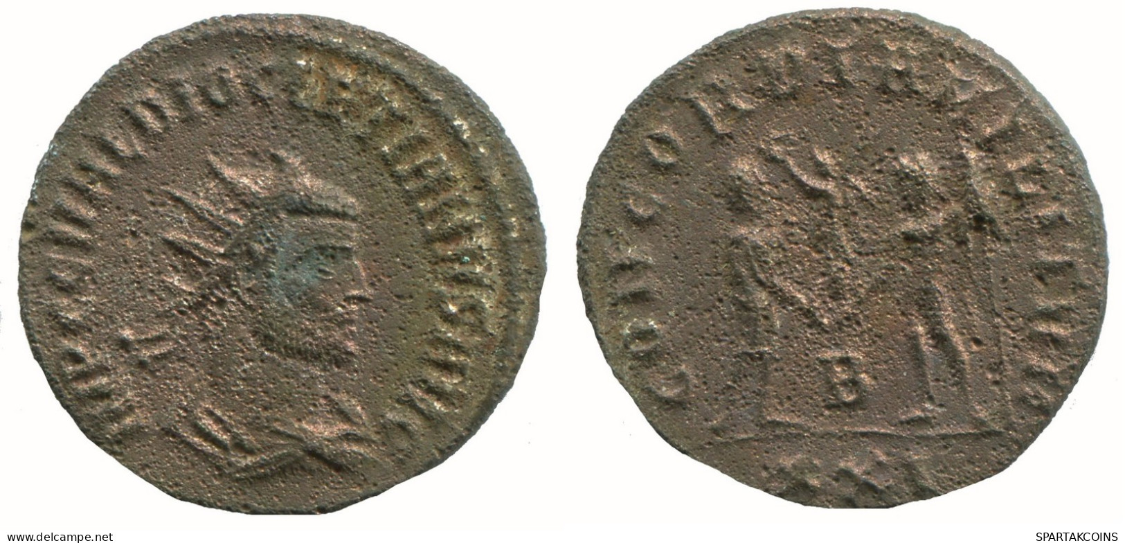 DIOCLETIAN ANTONINIANUS Cyzicus B/xxi AD306 Concord 3.4g/22mm #NNN1729.18.F.A - The Tetrarchy (284 AD To 307 AD)