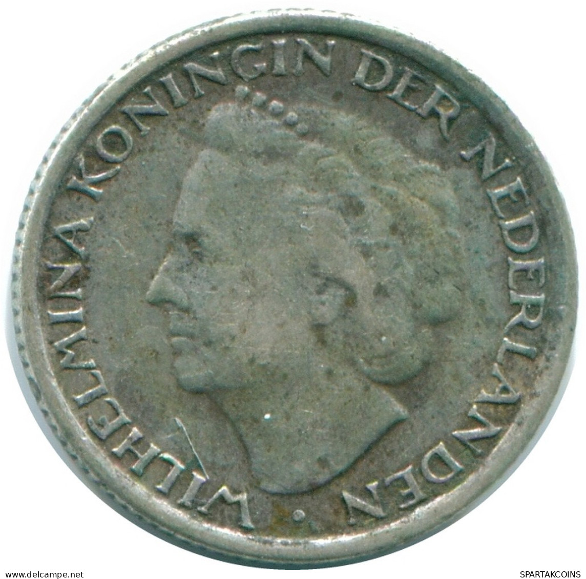 1/10 GULDEN 1948 CURACAO Netherlands SILVER Colonial Coin #NL12020.3.U.A - Curaçao