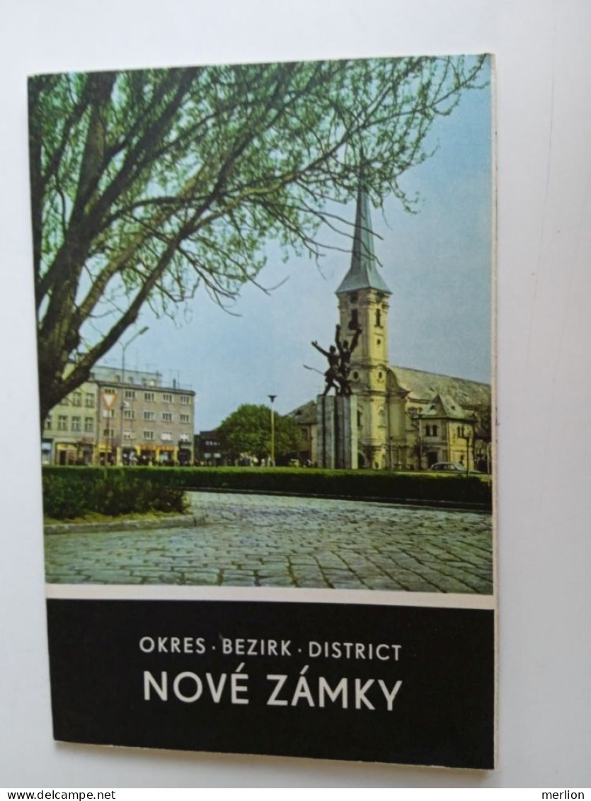D203054    Czechoslovakia - Tourism Brochure - Slovakia  - NOVÉ ZÁMKY      Ca 1960 - Dépliants Turistici