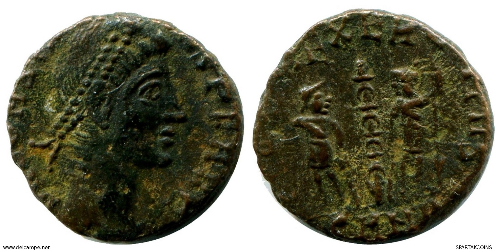 CONSTANS MINTED IN NICOMEDIA FOUND IN IHNASYAH HOARD EGYPT #ANC11782.14.F.A - The Christian Empire (307 AD To 363 AD)