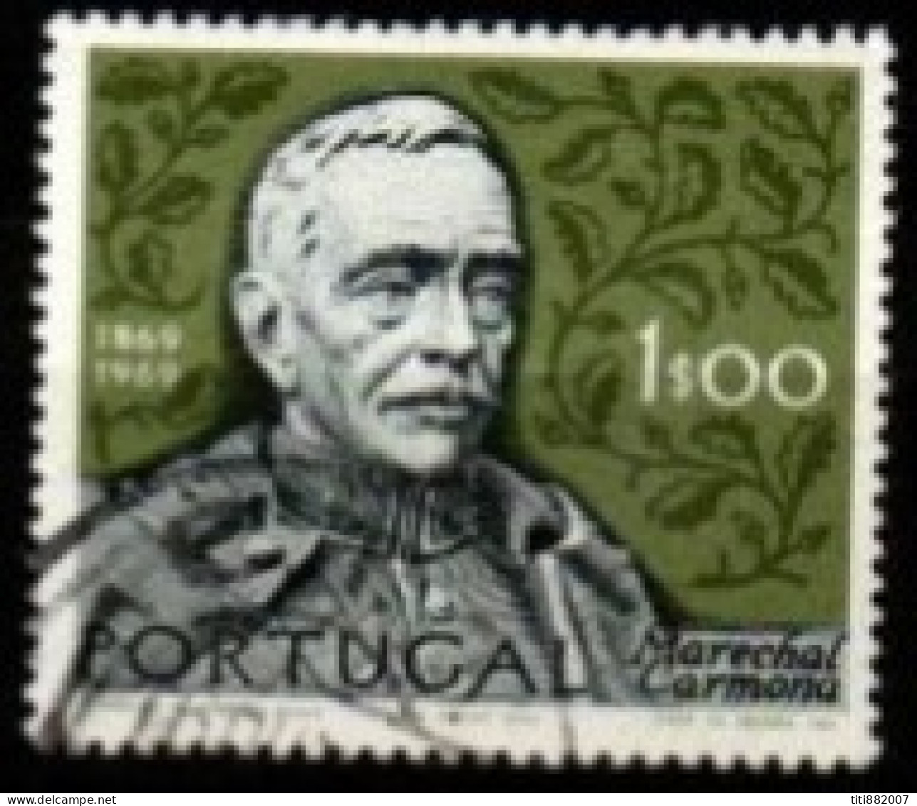 PORTUGAL   -  1970 .  Y&T N° 1080 Oblitéré. Carmona - Gebraucht