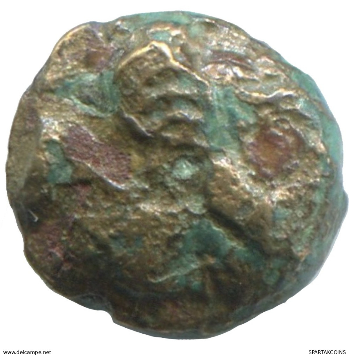 WREATH Ancient Authentic GREEK Coin 0.7g/7mm #SAV1424.11.U.A - Greek