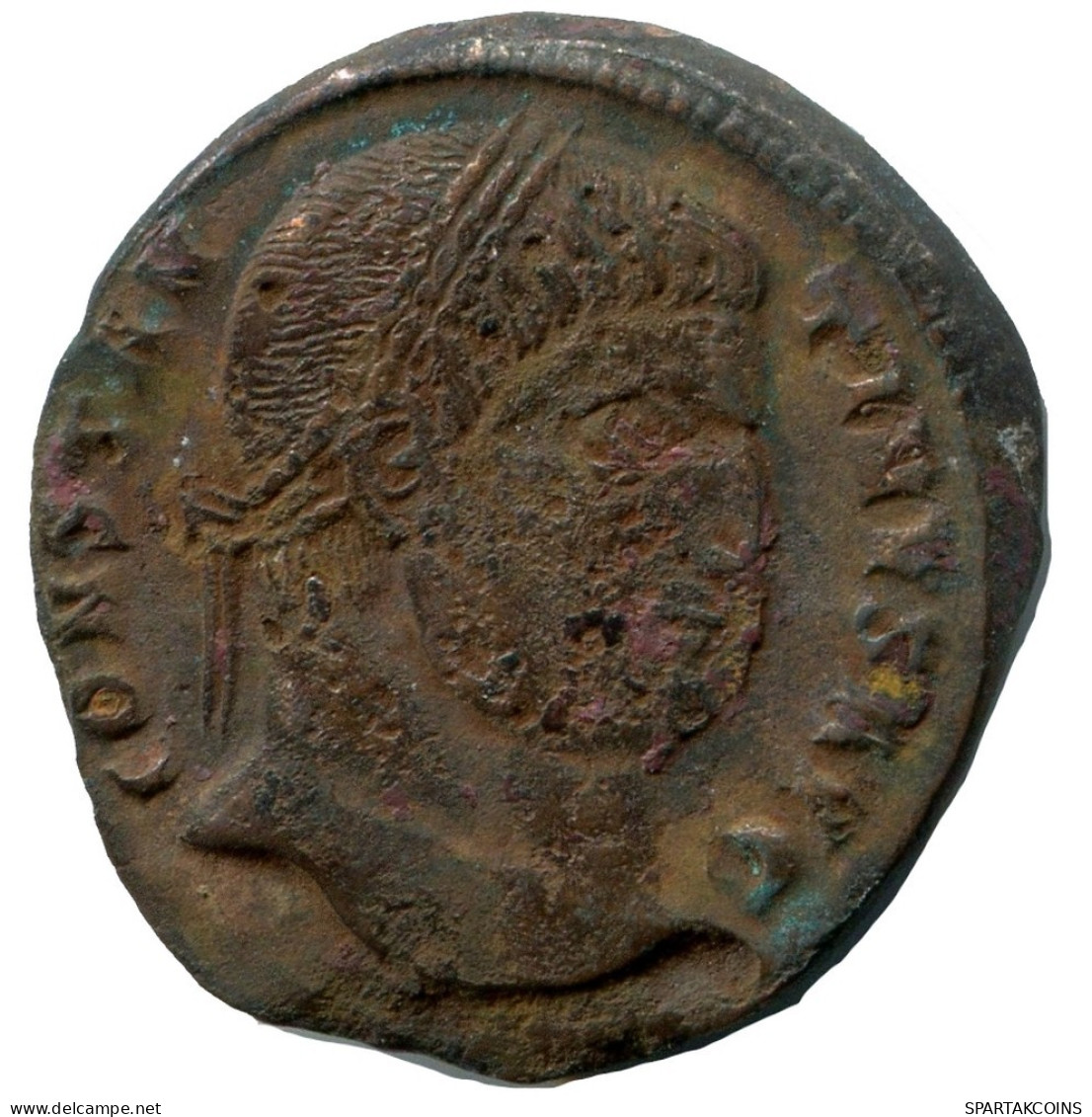 CONSTANTINE I MINTED IN ANTIOCH FOUND IN IHNASYAH HOARD EGYPT #ANC10556.14.E.A - The Christian Empire (307 AD To 363 AD)