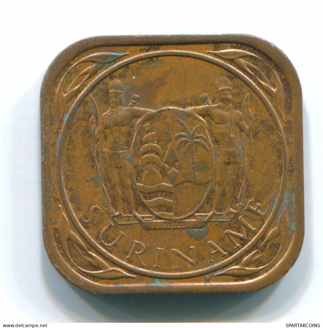 5 CENTS 1988 SURINAME Copper Plated Steel Coin #S13068.U.A - Surinam 1975 - ...