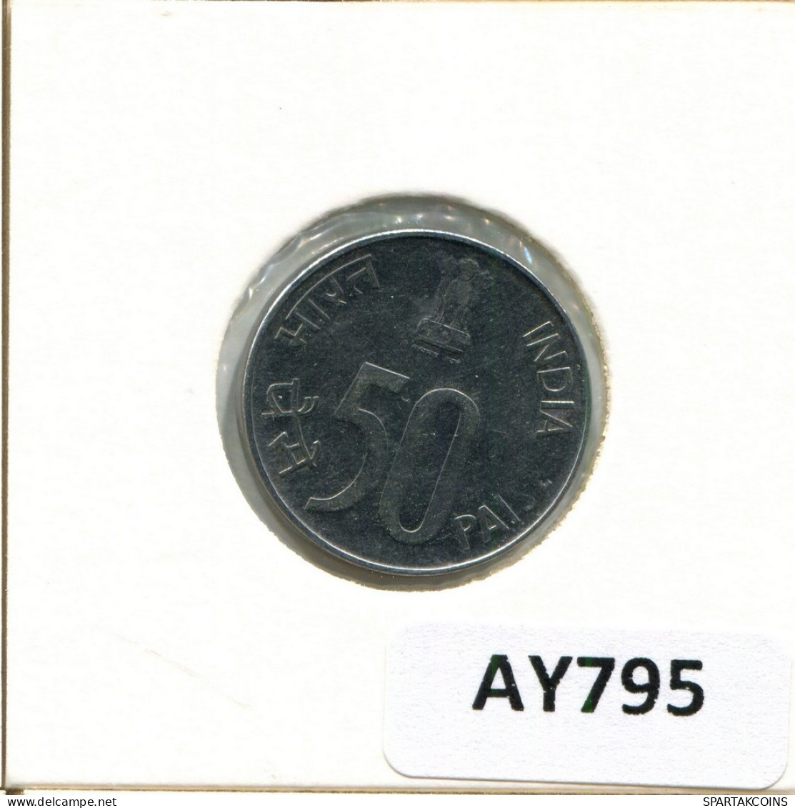 50 PAISE 1999 INDIEN INDIA Münze #AY795.D.A - Indien