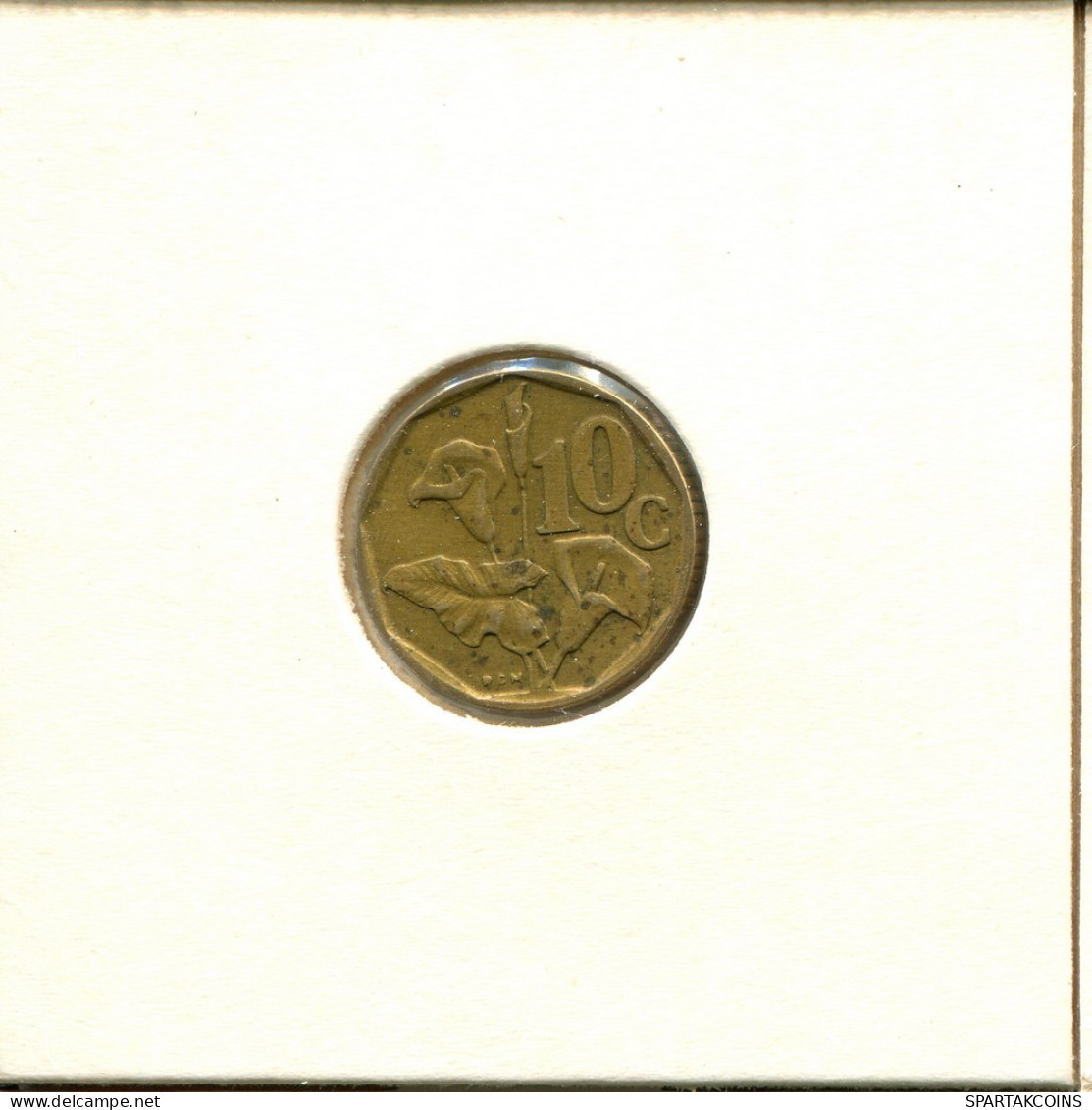 10 CENTS 1991 SOUTH AFRICA Coin #AT137.U.A - Südafrika