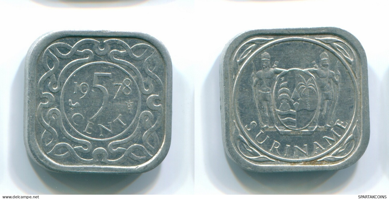 5 CENTS 1978 SURINAME Aluminium Moneda #S12598.E.A - Surinam 1975 - ...