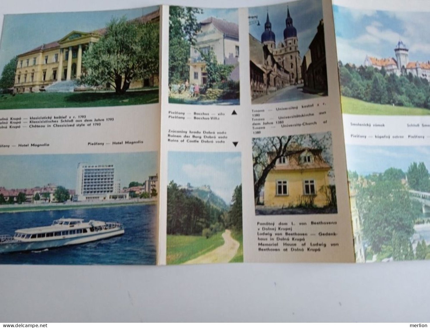 D203055   Czechoslovakia - Tourism Brochure - Slovakia  - TRNAVA      Ca 1960 - Tourism Brochures