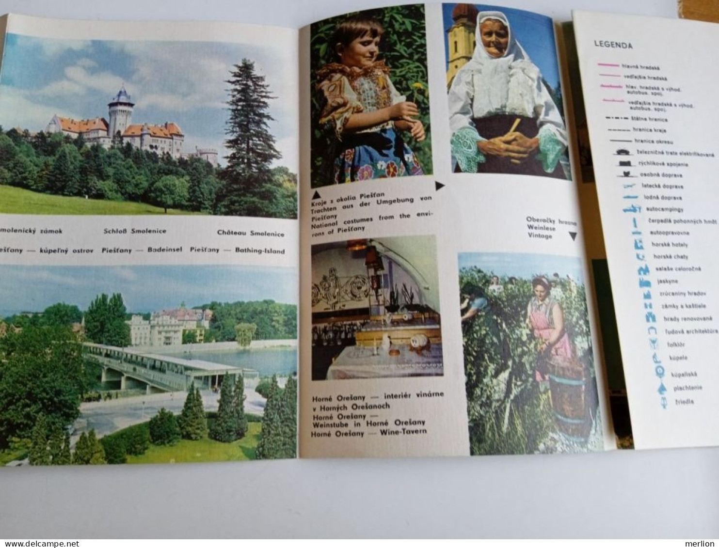 D203055   Czechoslovakia - Tourism Brochure - Slovakia  - TRNAVA      Ca 1960 - Dépliants Touristiques