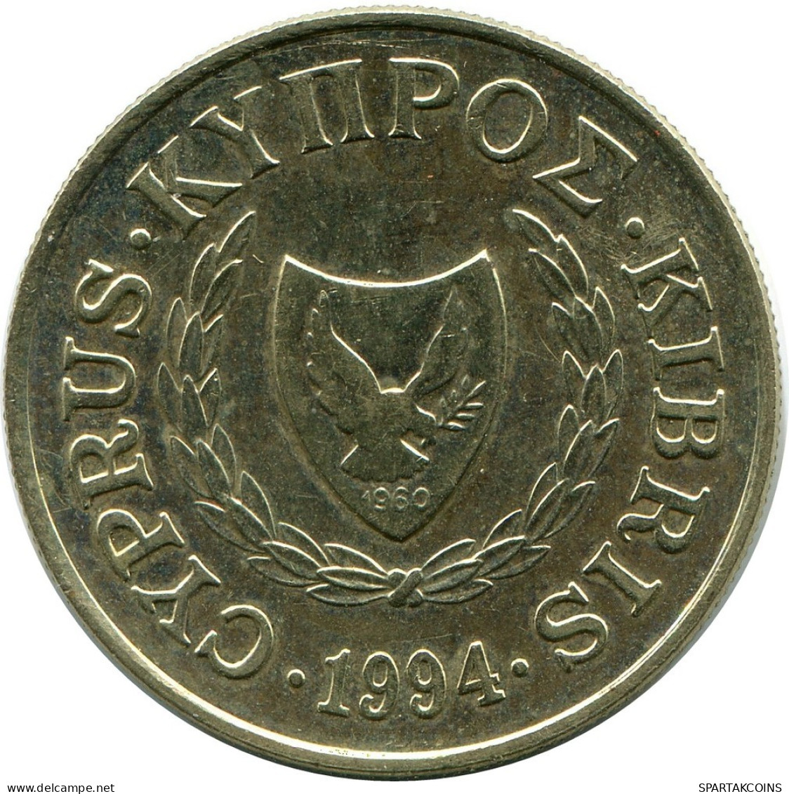 10 CENTS 1994 CYPRUS Coin #AP303.U.A - Chypre