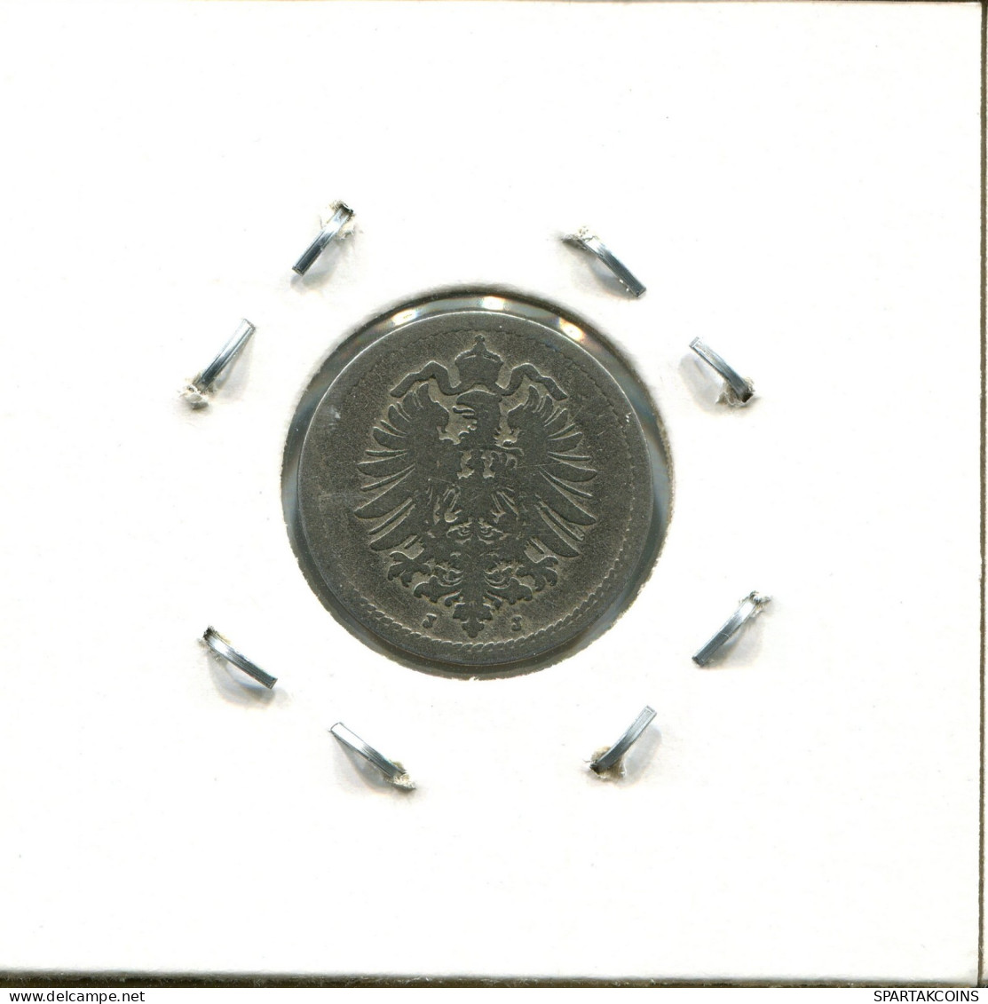 5 PFENNIG 1876 J ALEMANIA Moneda GERMANY #DA586.2.E.A - 5 Pfennig