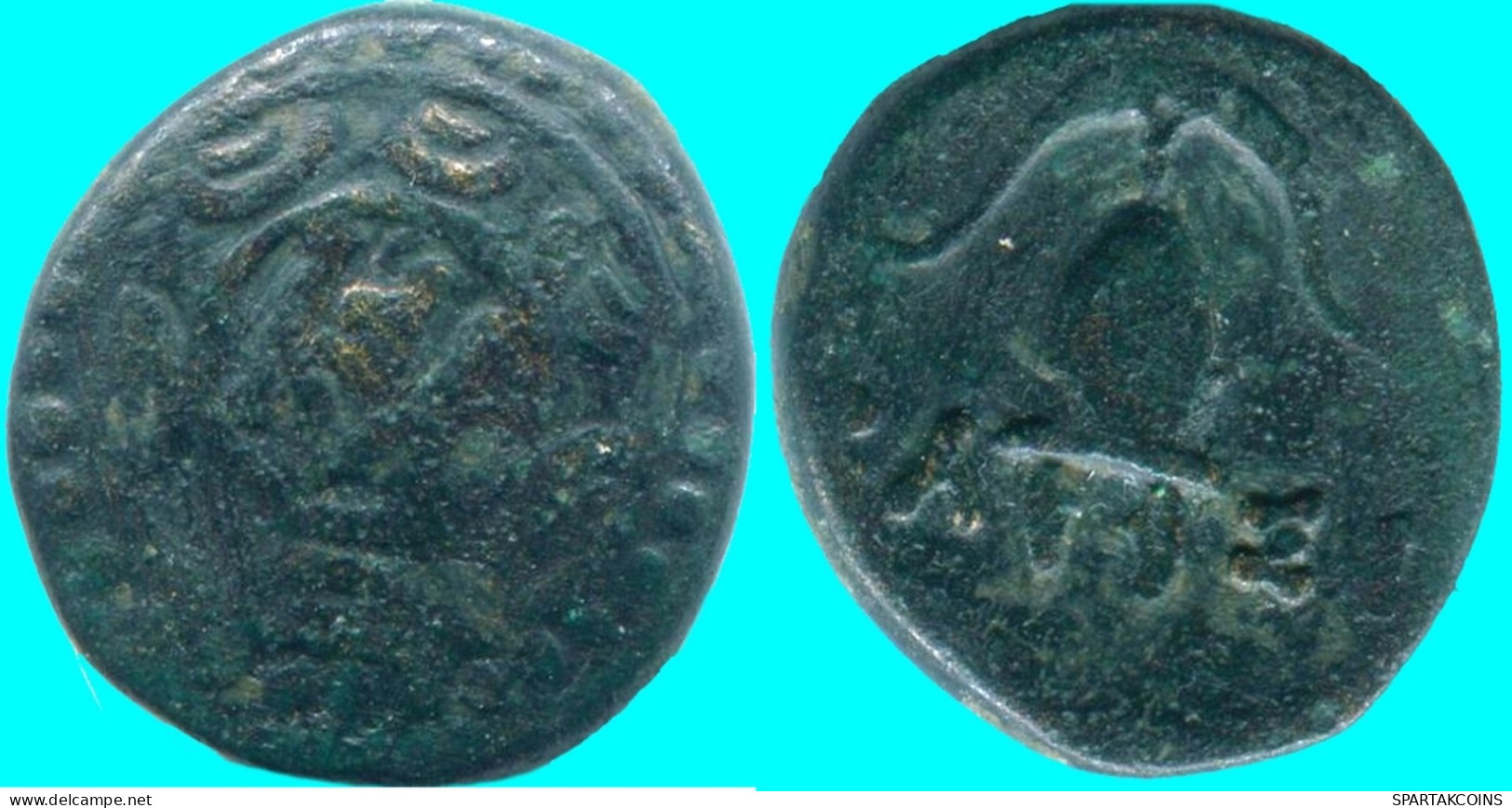 MACEDONIA SHIELD THUNDERBOLT HELMET GREEK Coin 4.00g/15.10mm #ANC13343.8.U.A - Grecques