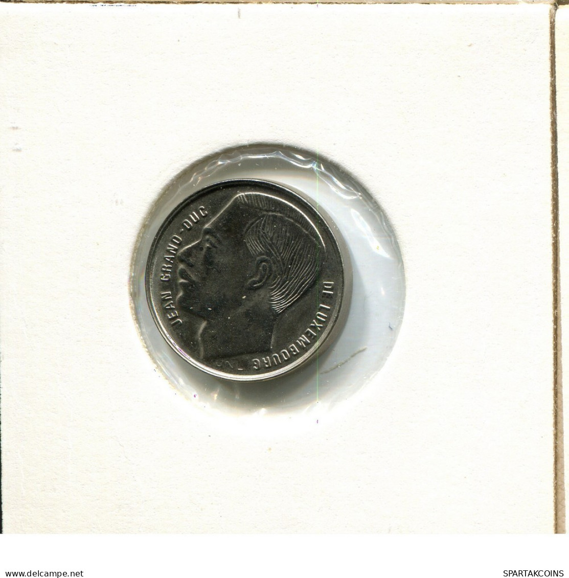 1 FRANC 1990 LUXEMBURG LUXEMBOURG Münze #AU964.D.A - Luxembourg