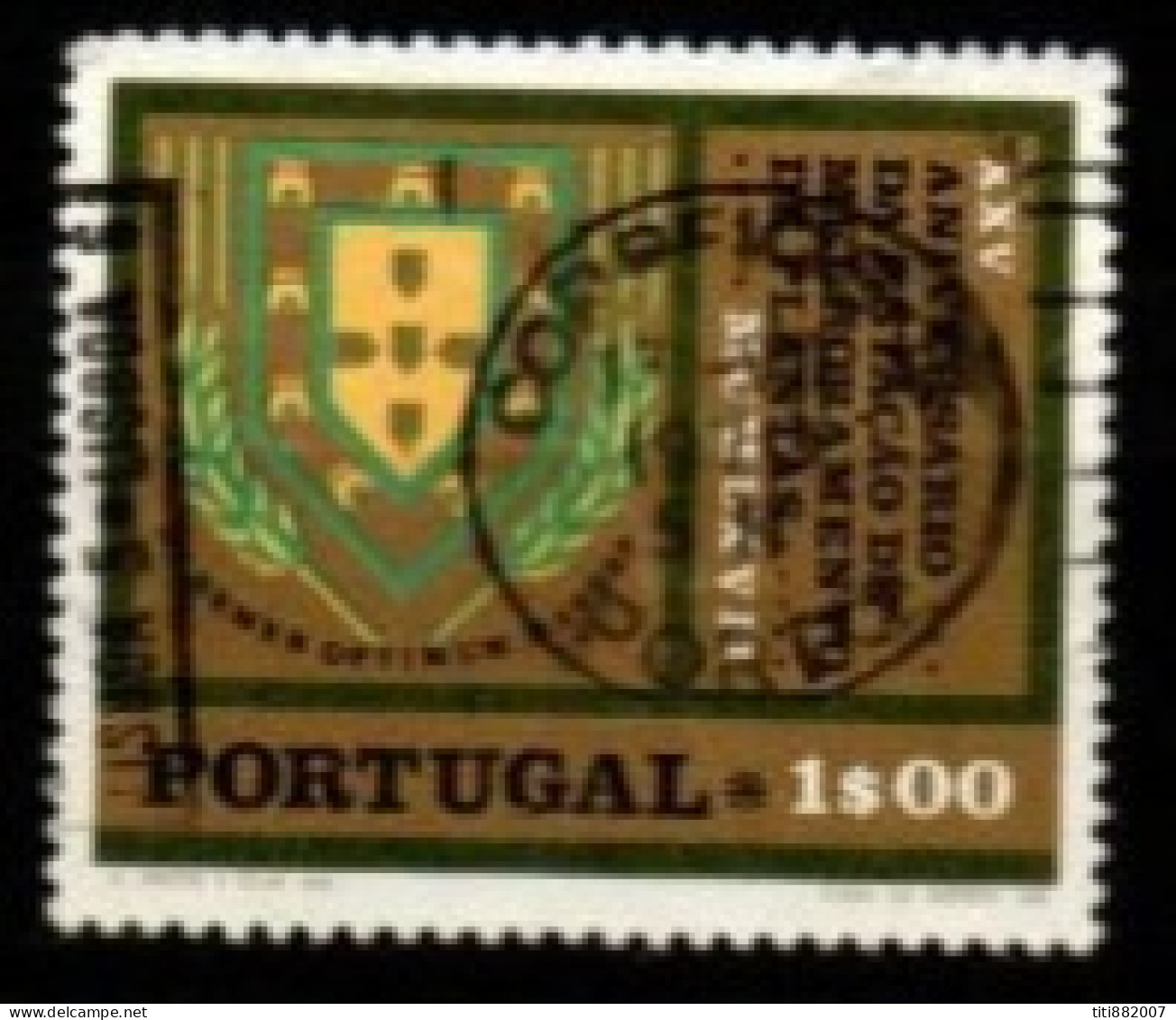 PORTUGAL   -  1970 .  Y&T N° 1083 Oblitéré. Botanique. - Gebraucht