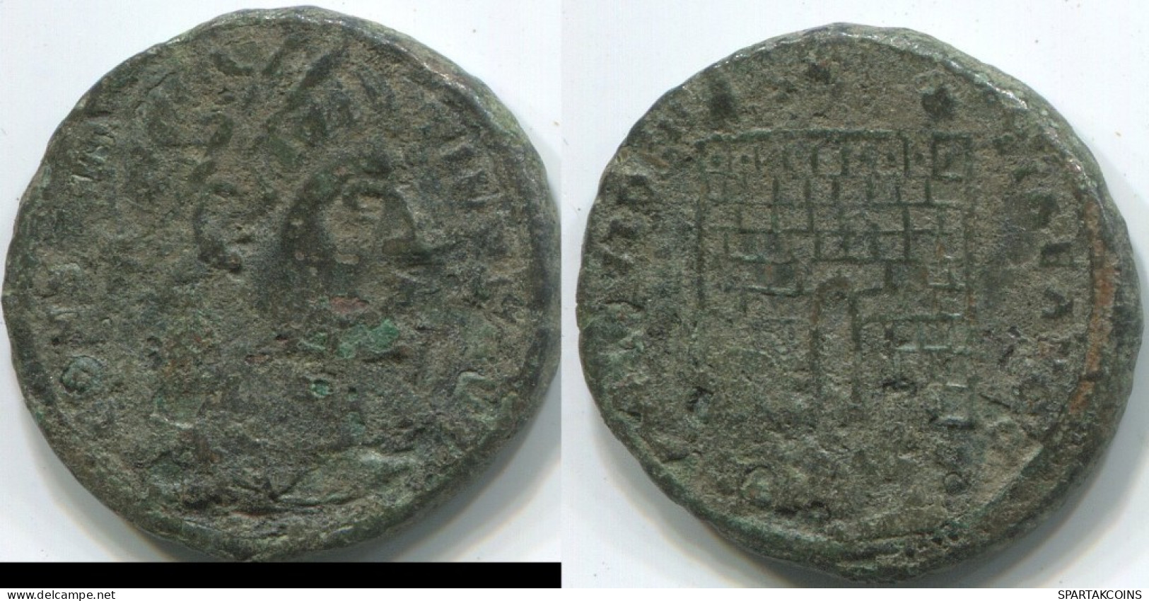 LATE ROMAN EMPIRE Follis Ancient Authentic Roman Coin 3g/18mm #ANT2117.7.U.A - La Fin De L'Empire (363-476)