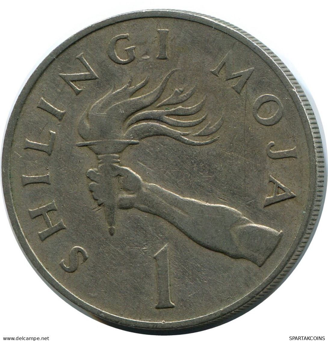 1 SHILLING 1966 TANSANIA TANZANIA Münze #AR853.D.A - Tanzanie