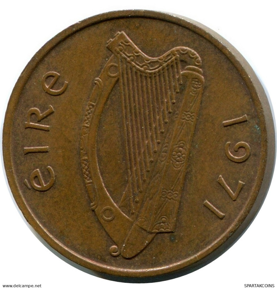 1 PENNY 1971 IRELAND Coin #AX914.U.A - Irlande