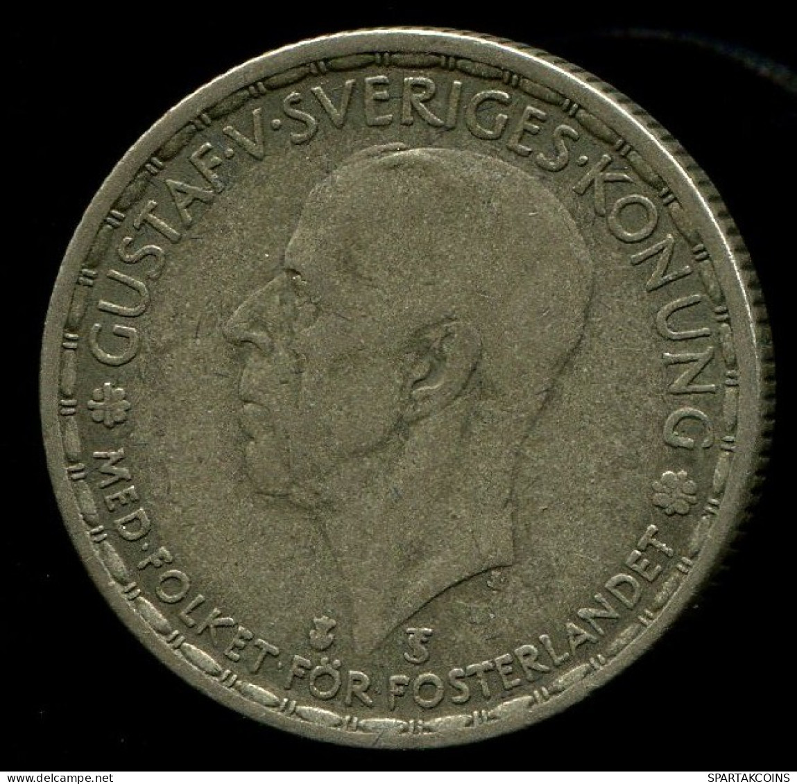 1 KRONA 1946 SWEDEN SILVER Coin #W10422.10.U.A - Sweden