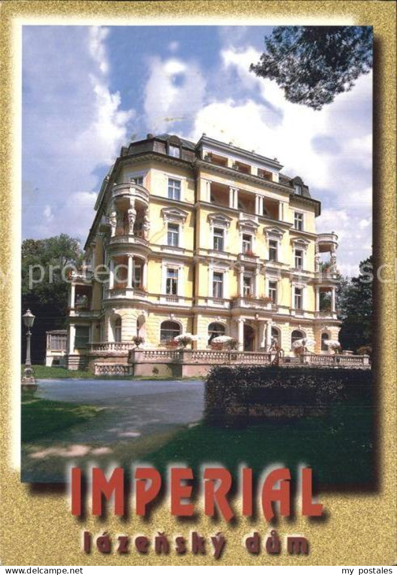 72583804 Frantiskovy Lazne Kurhaus Imperial Franzensbad - Tchéquie