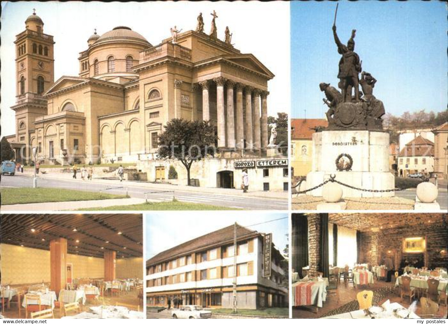 72583790 Eger Erlau Kathedrale Denkmal Hotel Restaurant Eger - Hungary