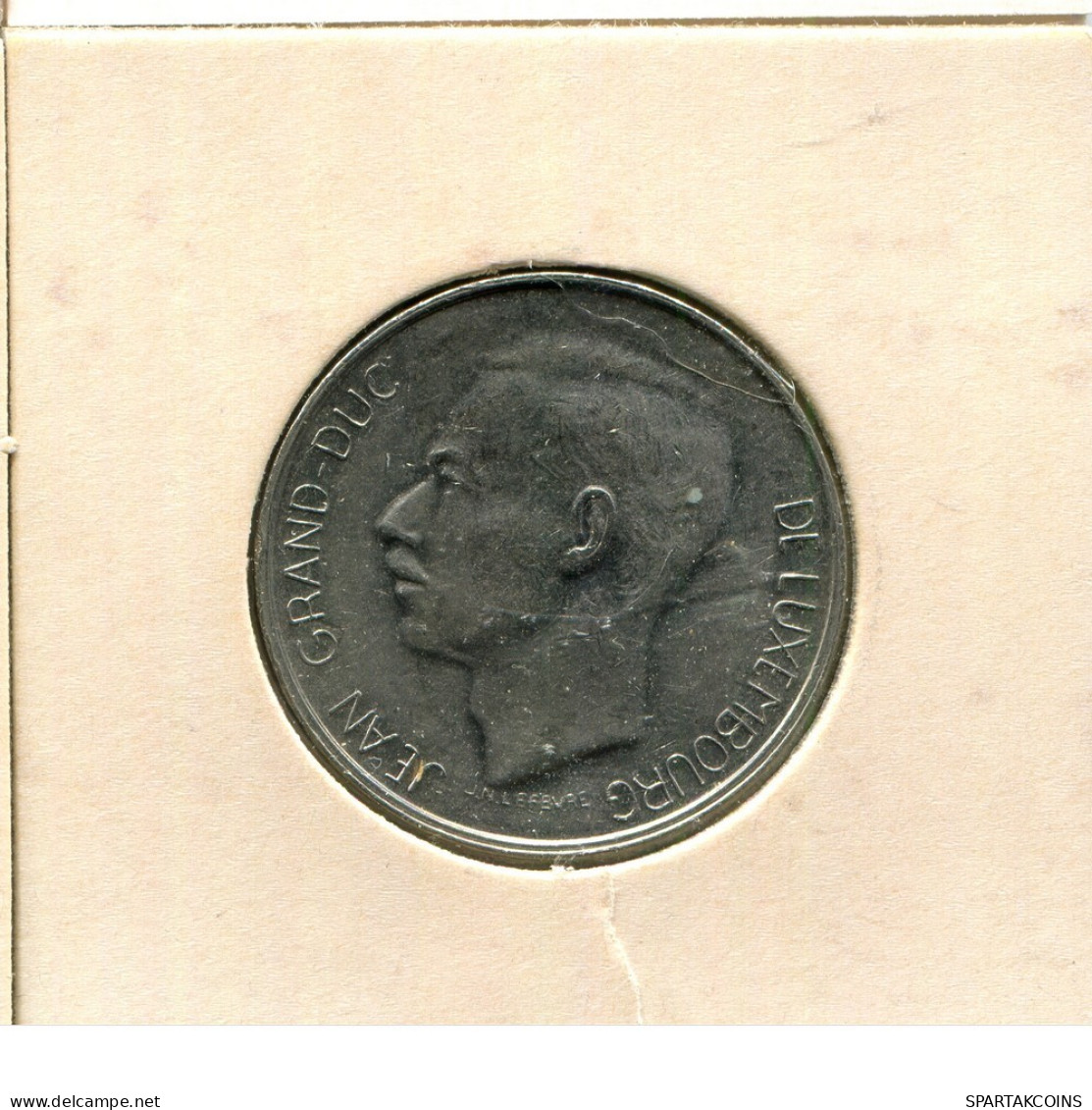 10 FRANCS 1971 LUXEMBURGO LUXEMBOURG Moneda #AT238.E.A - Luxembourg