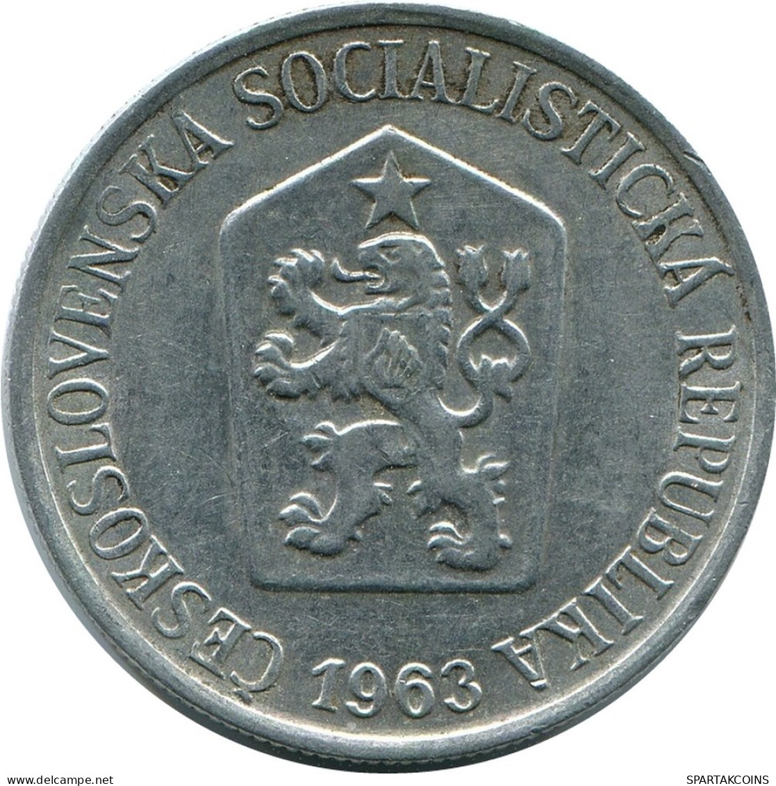 20 HALERU 1963 CHECOSLOVAQUIA CZECHOESLOVAQUIA SLOVAKIA Moneda #AR225.E.A - Tchécoslovaquie