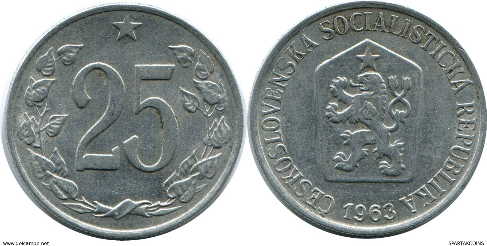 20 HALERU 1963 CHECOSLOVAQUIA CZECHOESLOVAQUIA SLOVAKIA Moneda #AR225.E.A - Cecoslovacchia