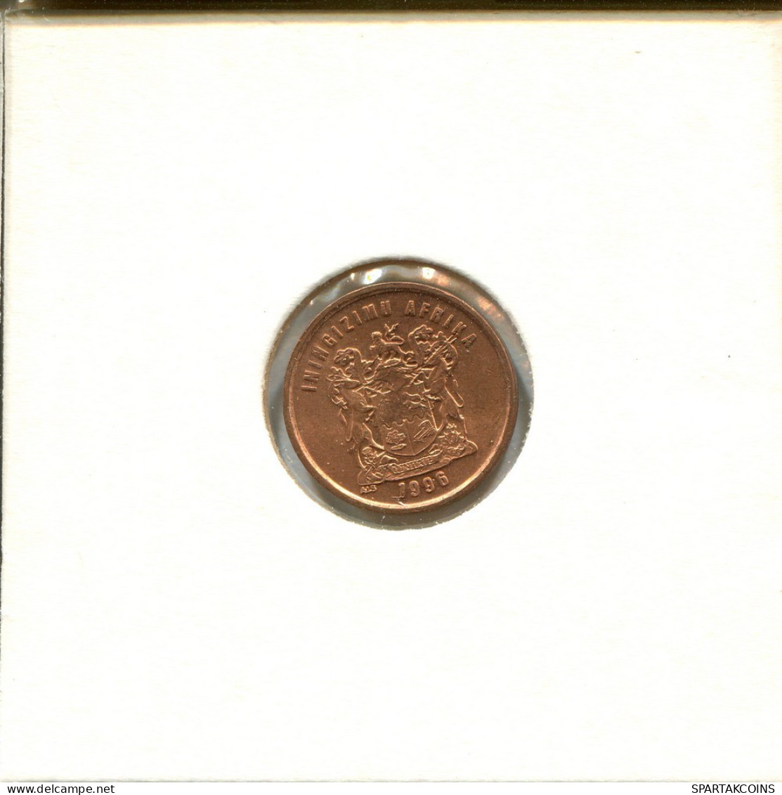 1 CENT 1996 AFRIQUE DU SUD SOUTH AFRICA Pièce #AT121.F.A - Afrique Du Sud