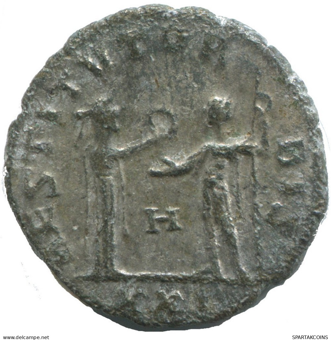 AURELIAN HERACLEA HXXI AD270 SILVERED LATE ROMAN Moneda 4.3g/21mm #ANT2678.41.E.A - The Military Crisis (235 AD To 284 AD)