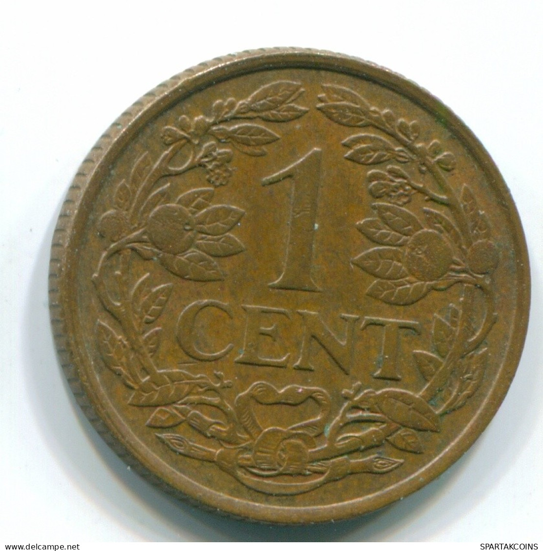 1 CENT 1967 NIEDERLÄNDISCHE ANTILLEN Bronze Fish Koloniale Münze #S11135.D.A - Niederländische Antillen