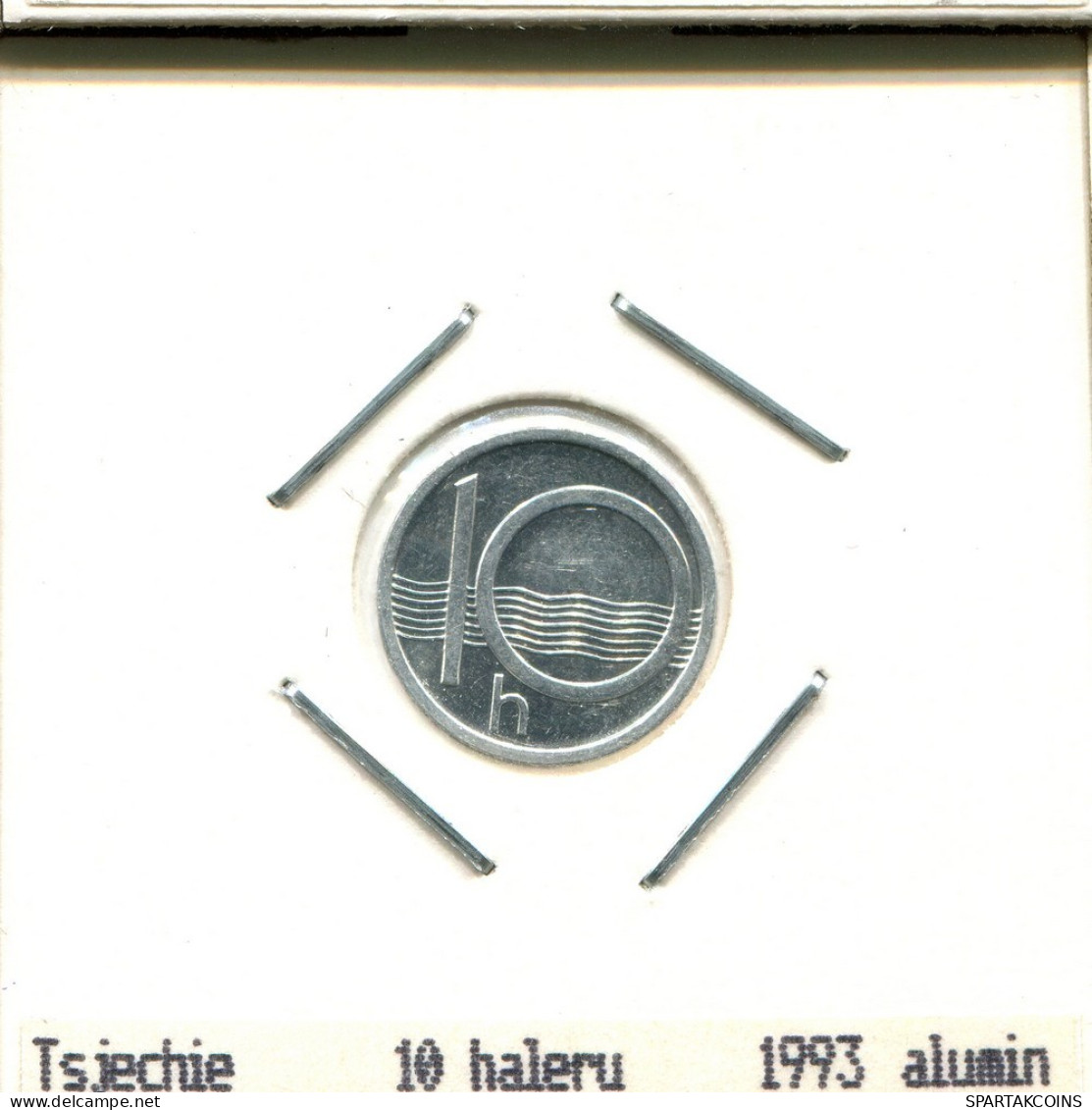 10 HALERU 1993 TSCHECHOSLOWAKEI CZECHOSLOWAKEI SLOVAKIA Münze #AS550.D.A - Tchécoslovaquie