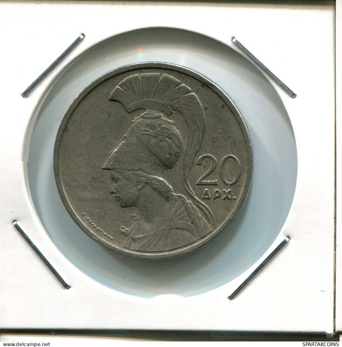 20 DRACHME 1973 GREECE Coin #AR556.U.A - Grèce