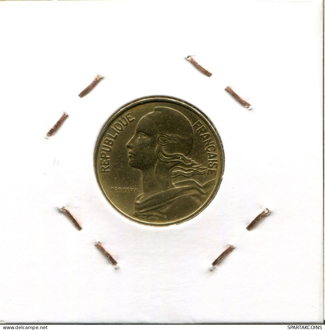 10 CENTIMES 1977 FRANCIA FRANCE Moneda #AM818.E.A - 10 Centimes