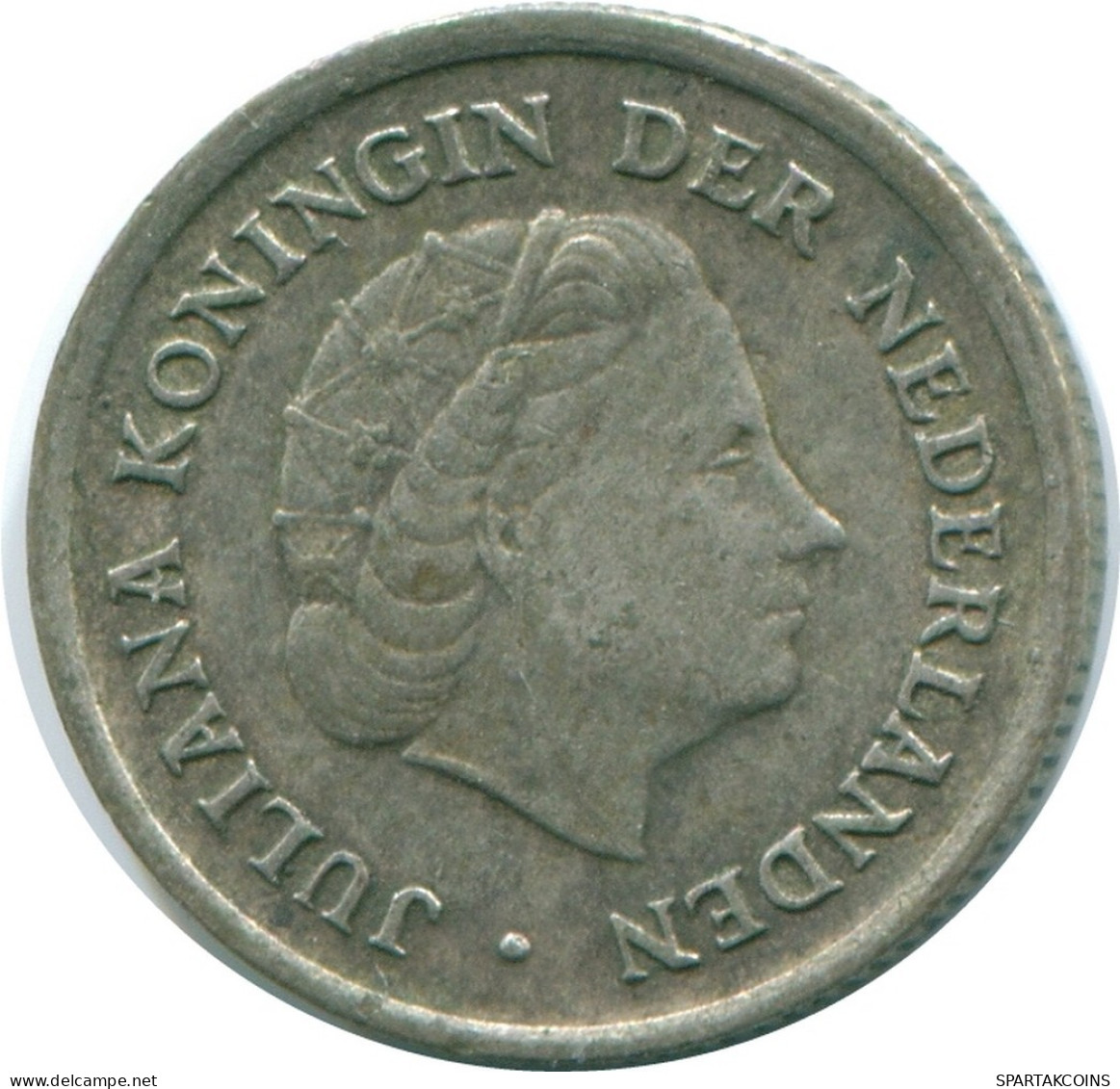 1/10 GULDEN 1970 ANTILLAS NEERLANDESAS PLATA Colonial Moneda #NL13049.3.E.A - Antillas Neerlandesas