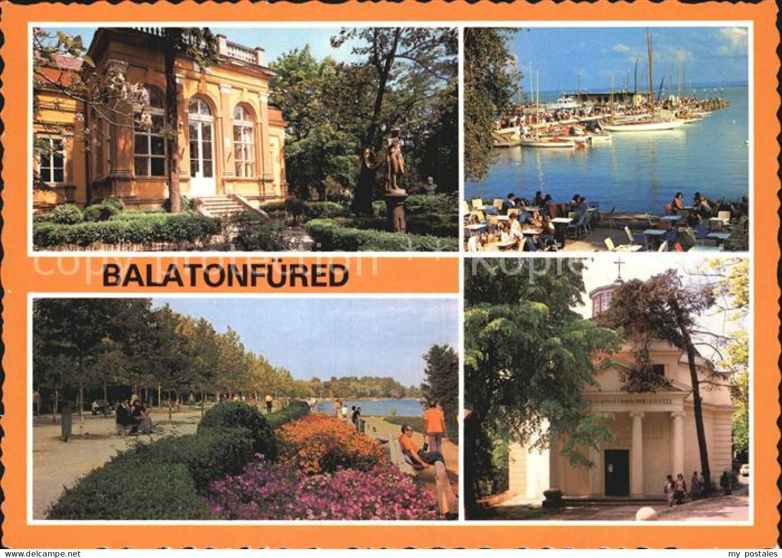 72583755 Balatonfuered Teilansichten Ferienort Plattensee Hotel Uferpromenade Ha - Hongrie