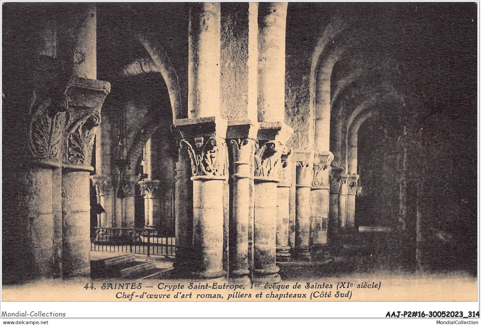 AAJP2-16-0157 - SAINTES - Crypte Saint-Europe - 1er évèque De Saintes  - Saintes