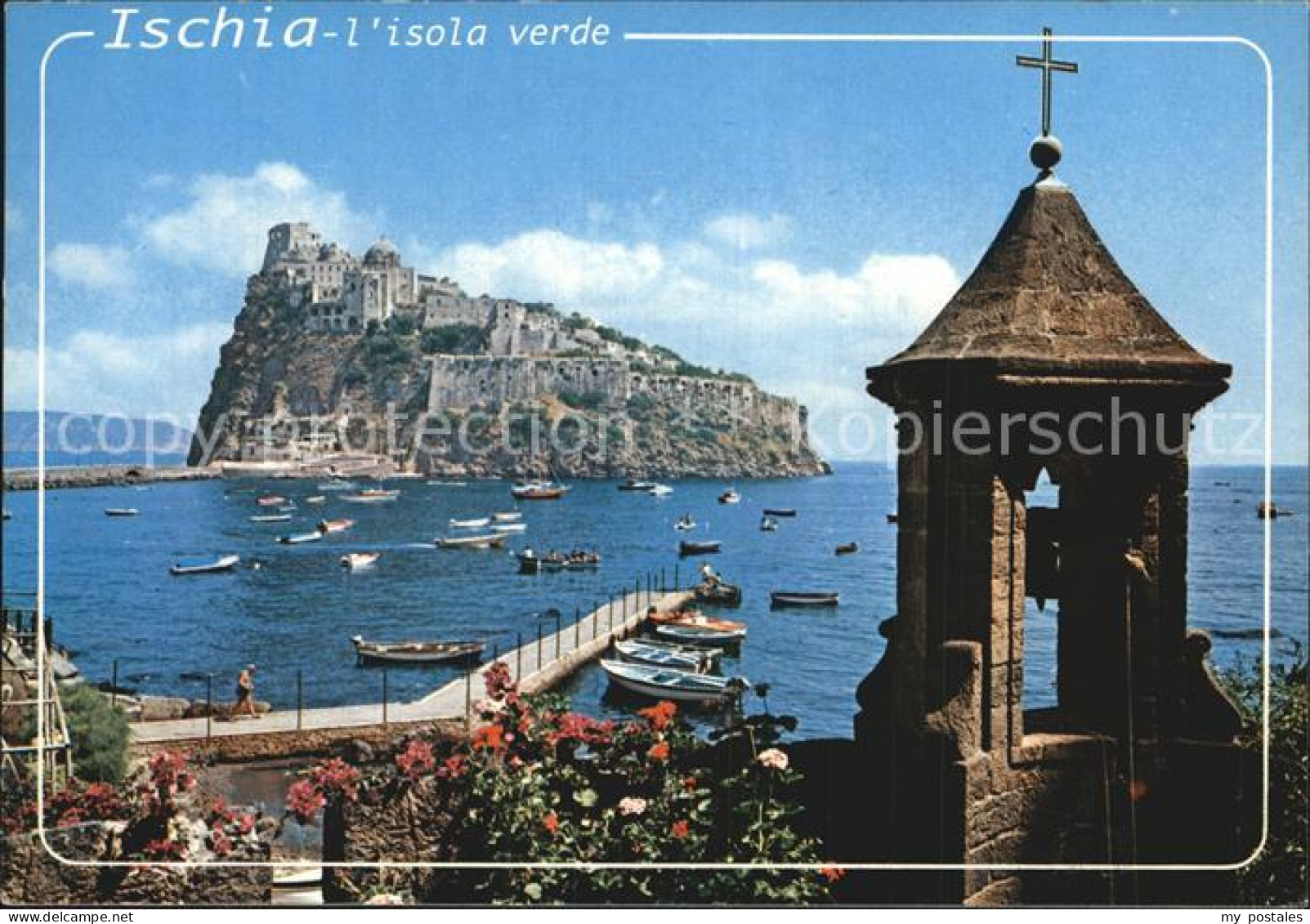 72583735 Ischia Castello Schloss Hafen Ischia - Autres & Non Classés