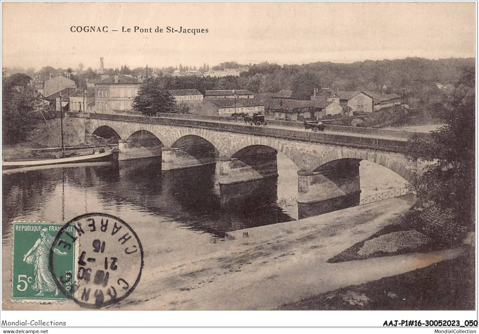 AAJP1-16-0025 - COGNAC - Le Pont De St-Jacques - Cognac