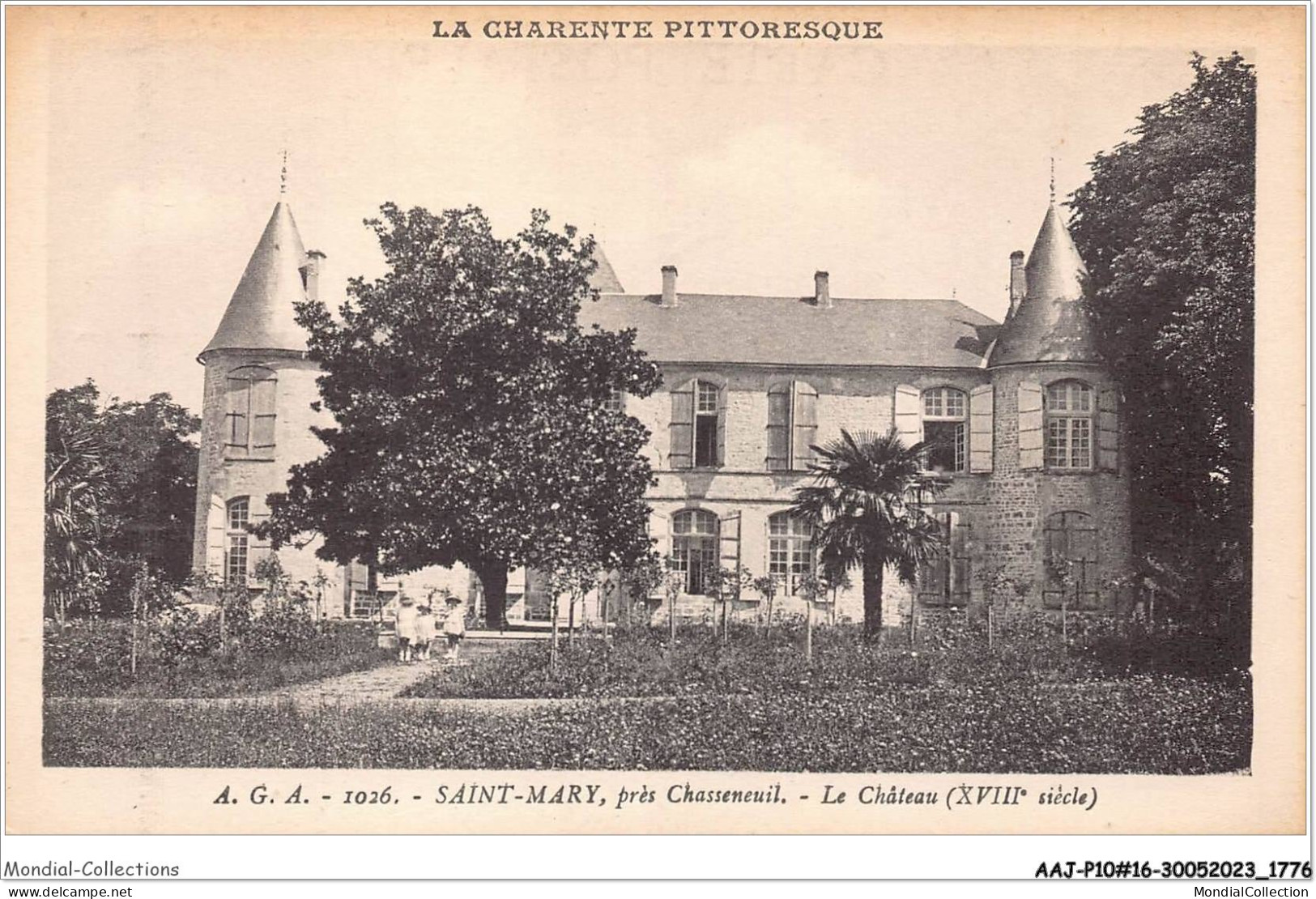AAJP10-16-0851 - SAINT-MARY - Près Chasseneuil - Le Château - Autres & Non Classés