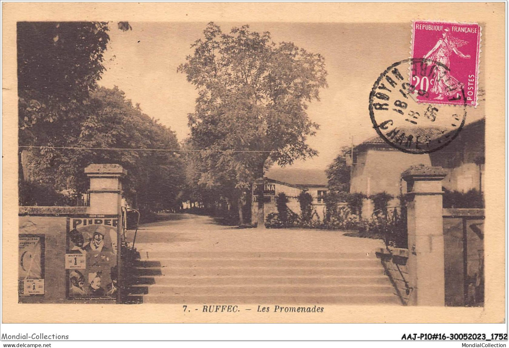 AAJP10-16-0839 - RUFFEC - Les Promenades - Ruffec