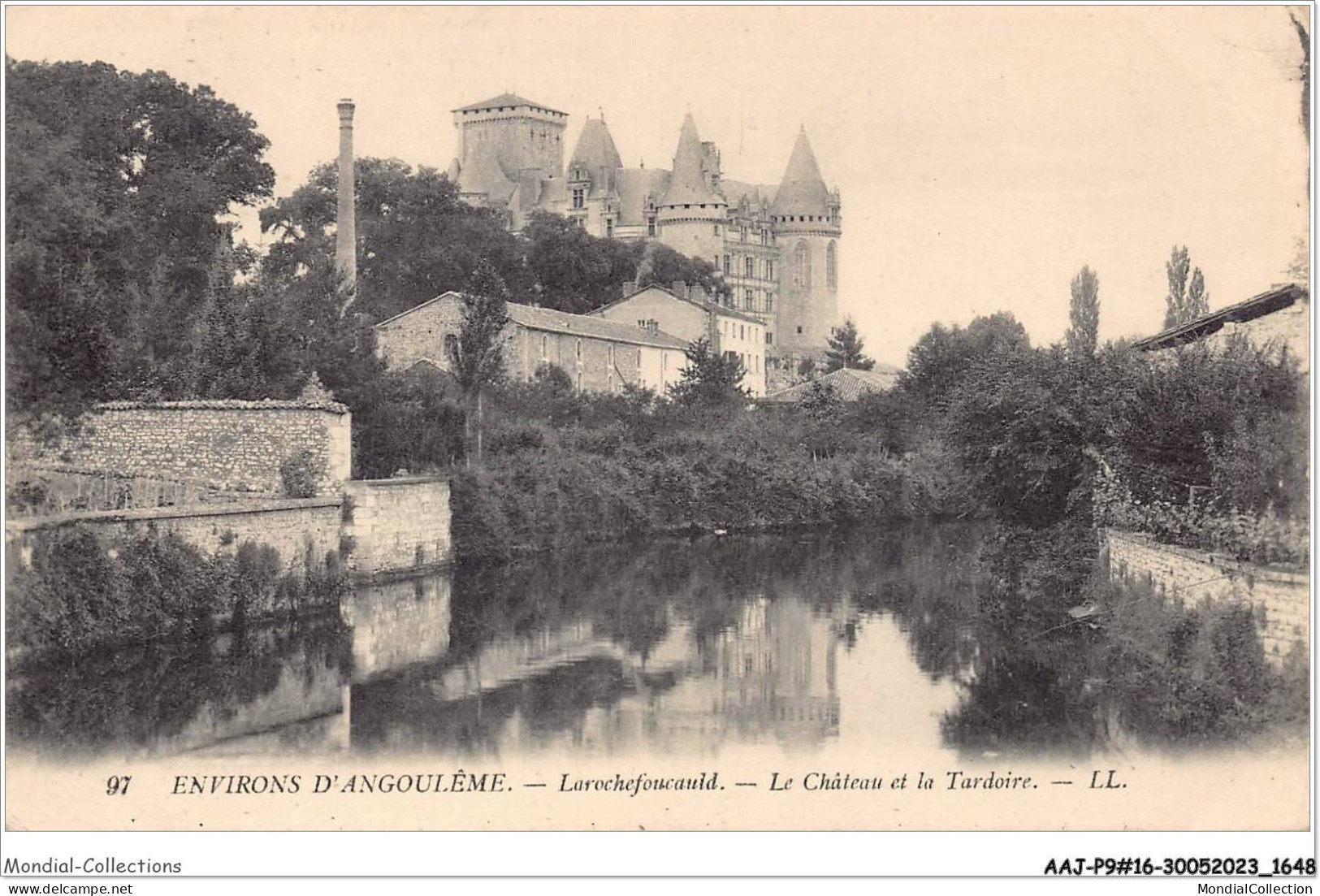 AAJP9-16-0787 - Environs D'ANGOULEME - LA ROCHEFOUCAULD - Le Château Et La Tardoire - Autres & Non Classés