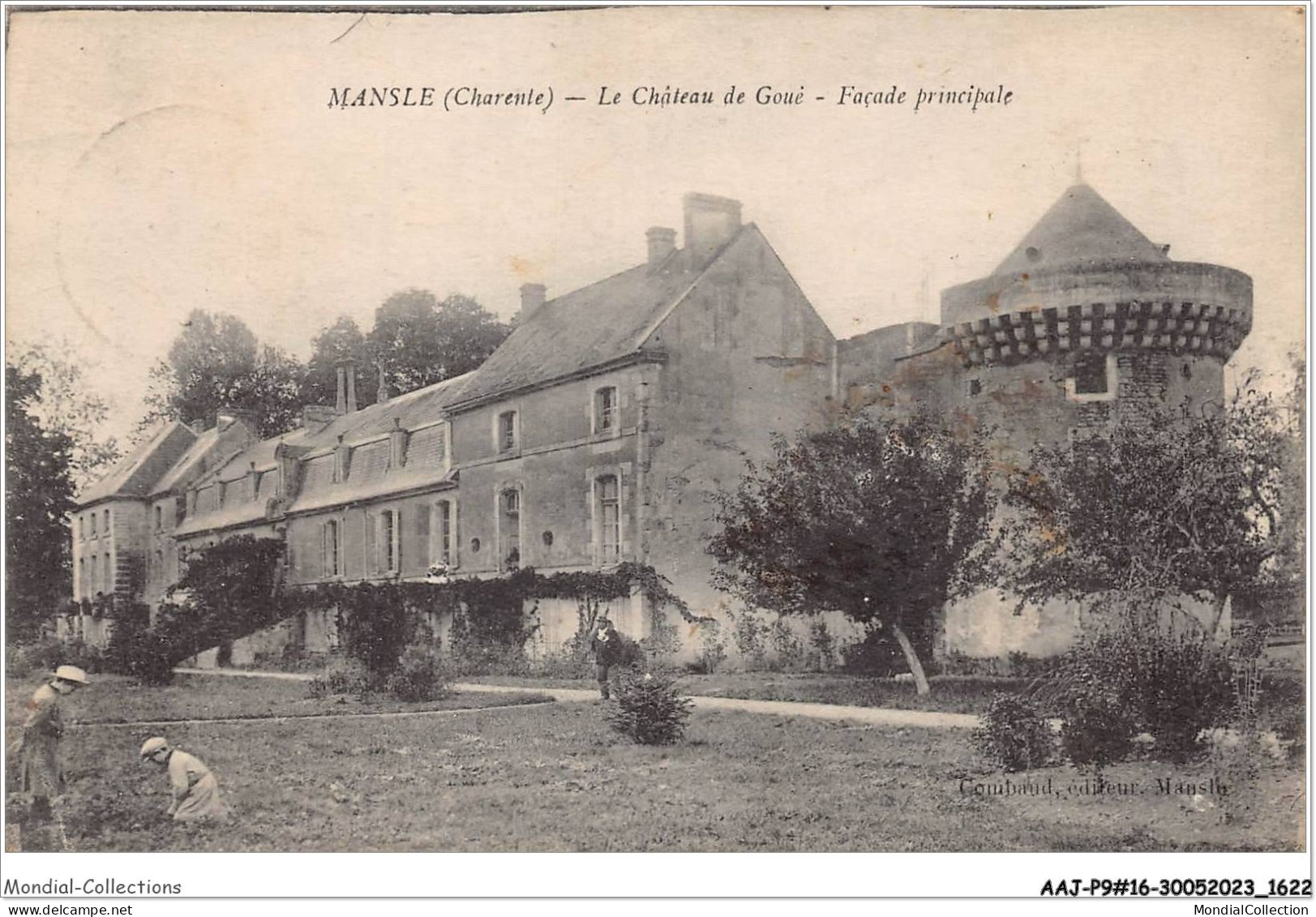 AAJP9-16-0774 - MANSLE - Le Château De Goué - Façade Principale - Mansle