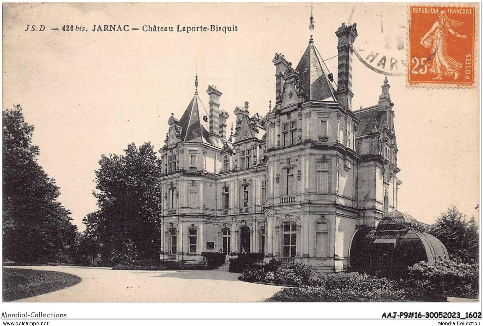 AAJP9-16-0764 - JARNAC - Château Laporte-Bisquit - Jarnac