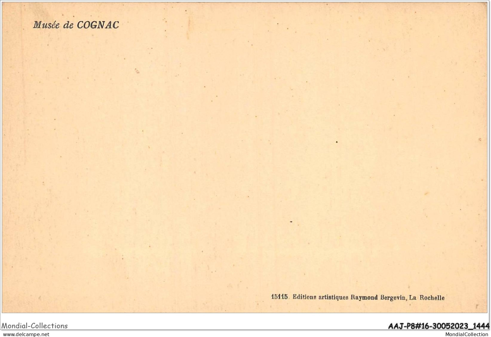 AAJP8-16-0684 - Musée De Cognac - Cognac