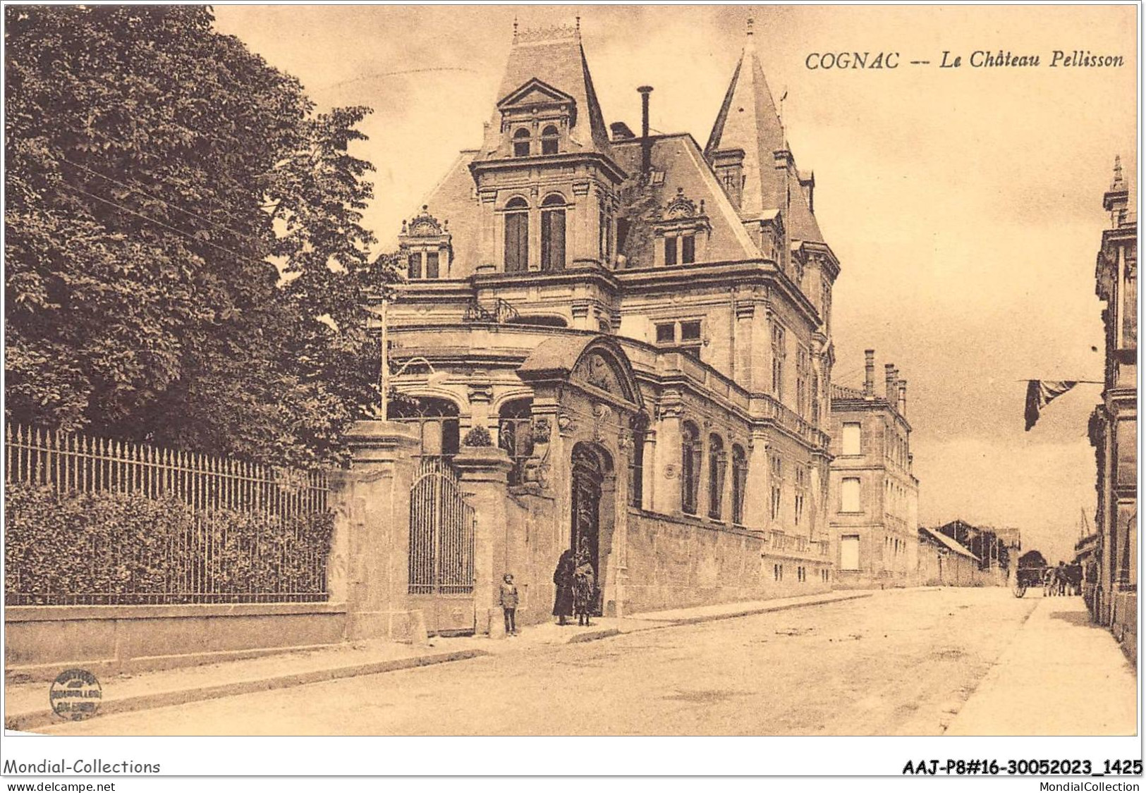 AAJP8-16-0675 - COGNAC - Le Château Pellisson - Cognac