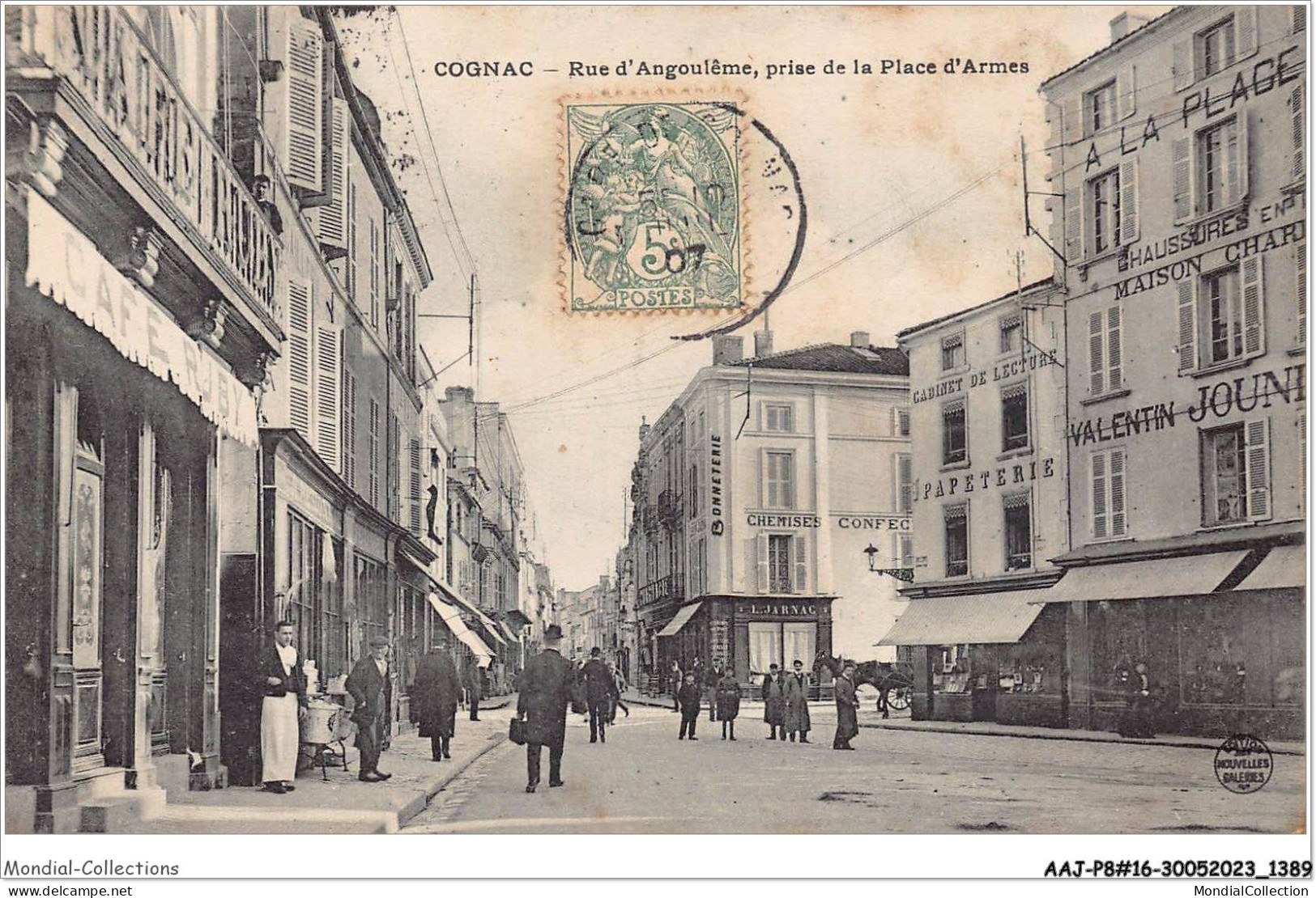 AAJP8-16-0657 - COGNAC - Rue D'Angoulème - Prise De La Place D'Armes - Cognac