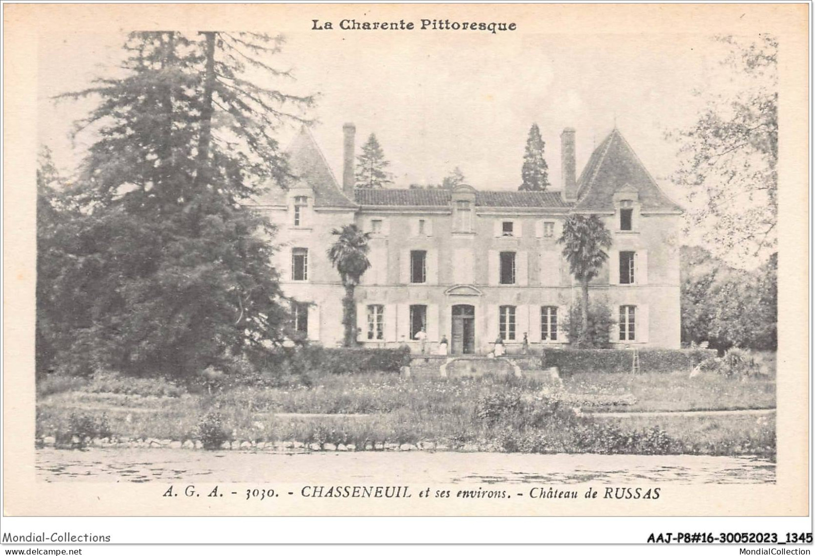 AAJP8-16-0635 - CHASSENEUIL Et Ses Environs - Château De RUSSAS - Autres & Non Classés