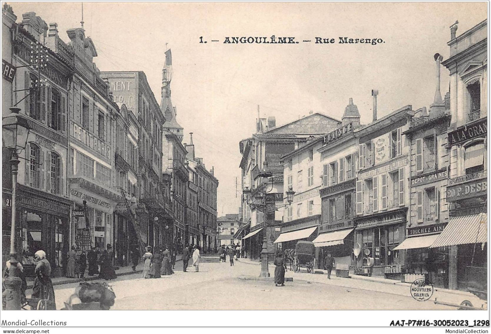 AAJP7-16-0611 - ANGOULEME - Rue Marengo - Angouleme