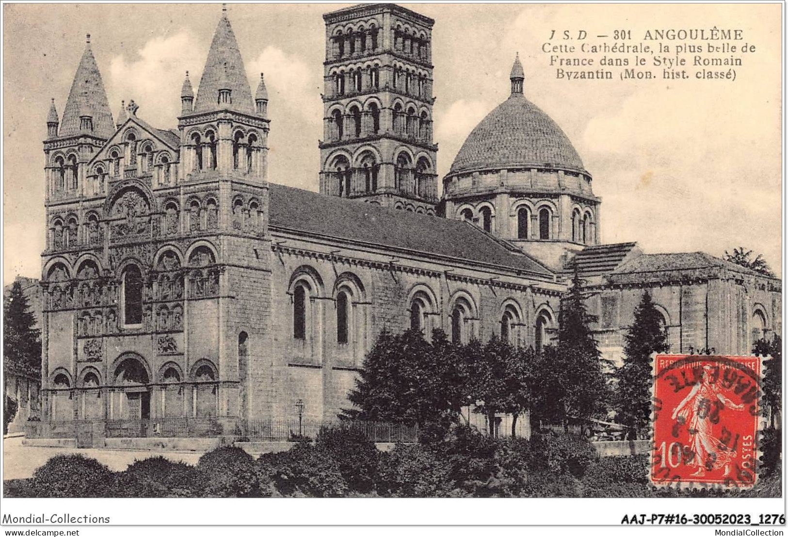 AAJP7-16-0600 - ANGOULEME - Cette Cathédrale La Plus Belle De France - Angouleme