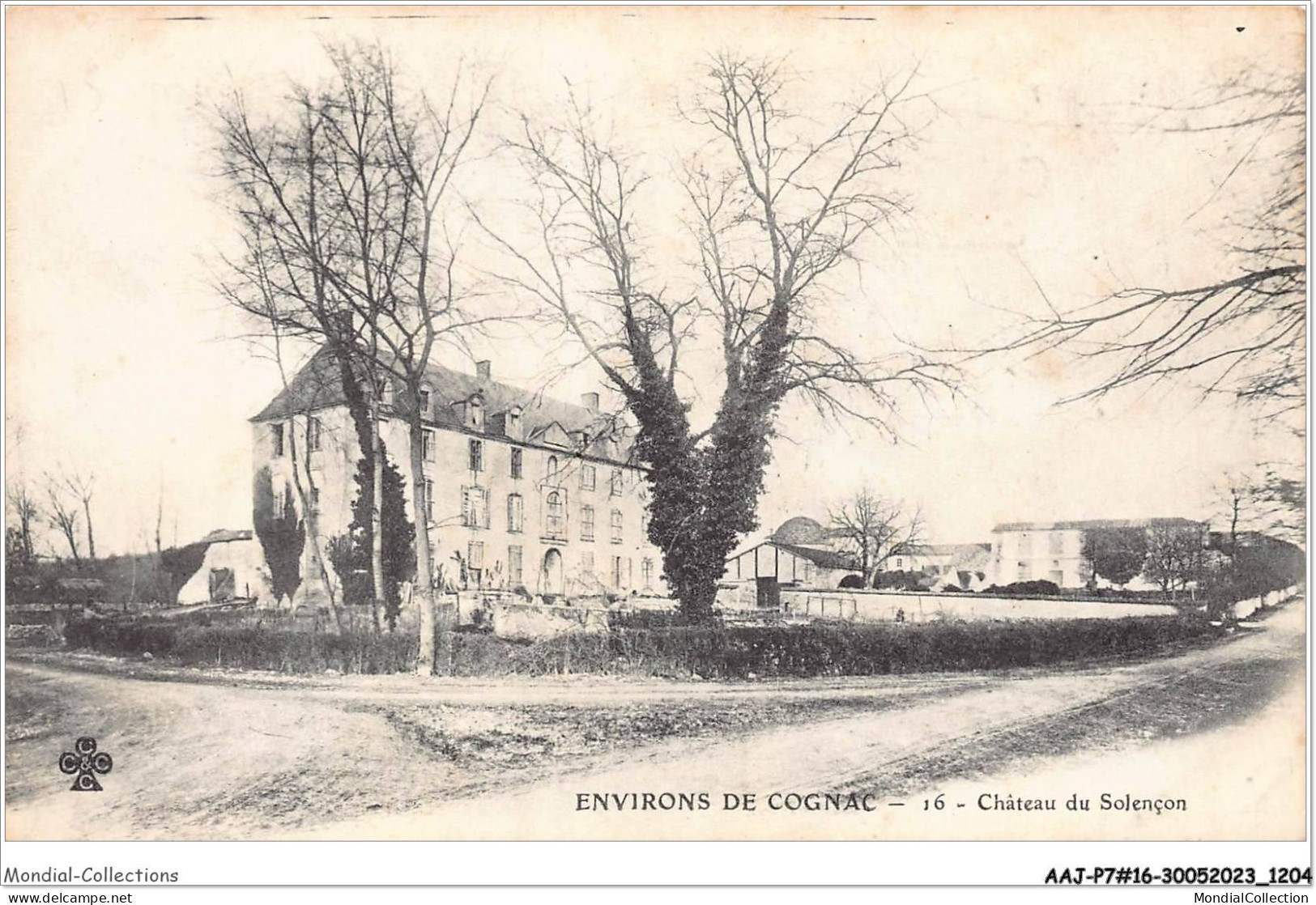 AAJP7-16-0564 - ENVIRONS DE COGNAC - Château Du Solençon - Cognac